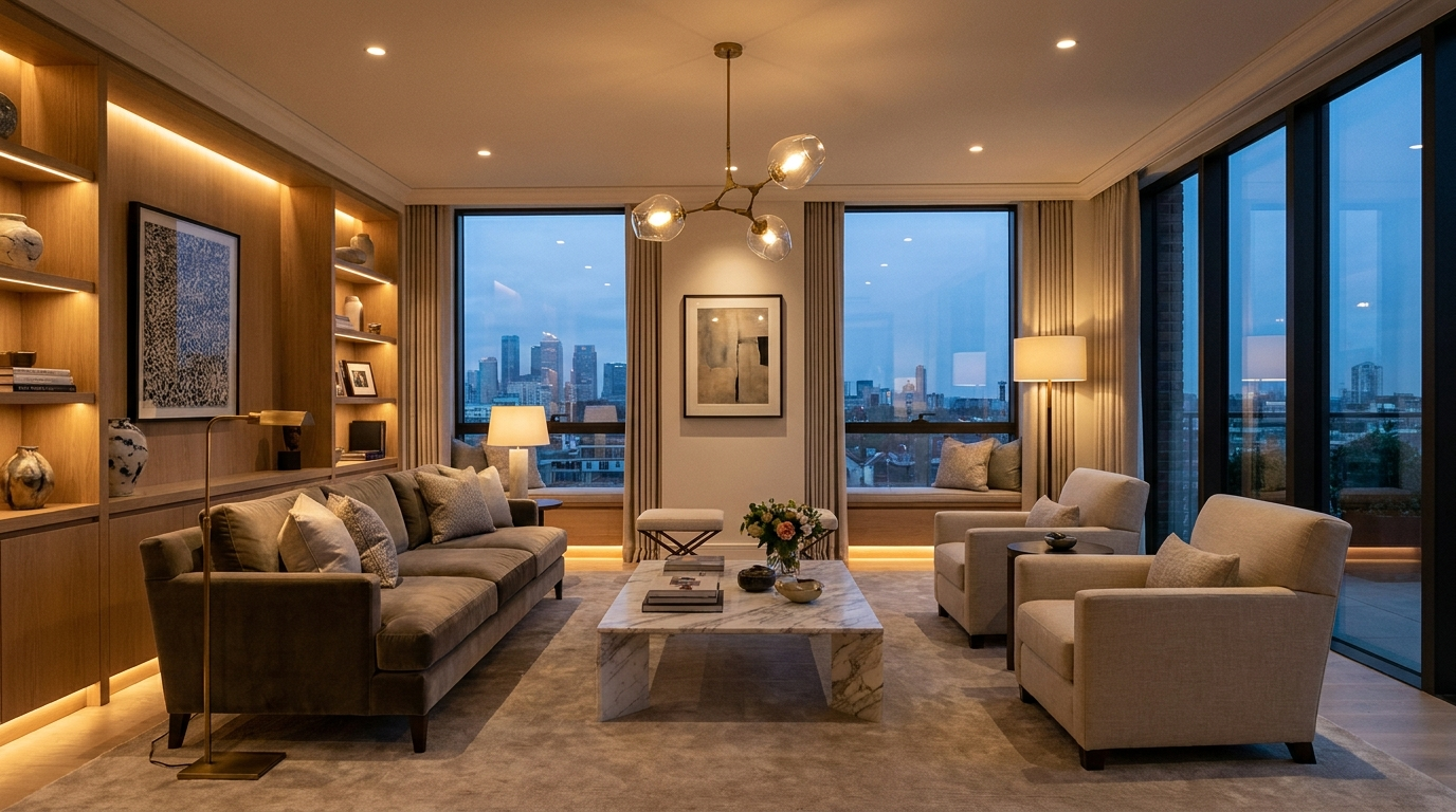 Aimee Dalton Electrical electrician fitting modern lighting