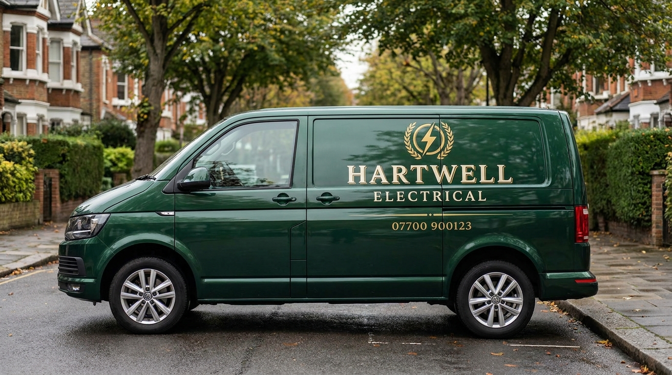 Aimee Dalton Electrical van